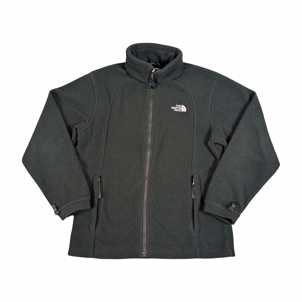 The North Face Black Full Zip Jacket Zipped Pockets Stand-Up Collar Women’s L